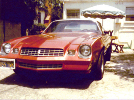 MY 1978 CAMARO FROM HIGH SCHOOL