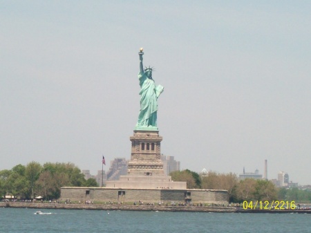 The Green Lady of New York Harbor