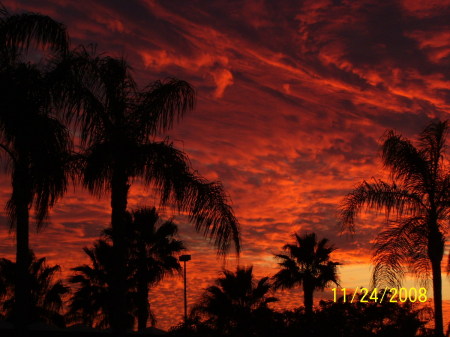 2008 Florida sunset.