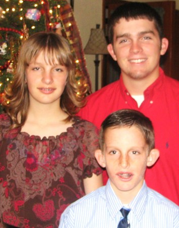 kids at christmas 2007