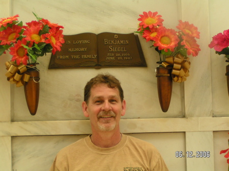 Mobster Bugsy Seigals Gravesite California