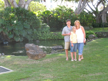 Me, Don and Hattie in Maui, HI 2009