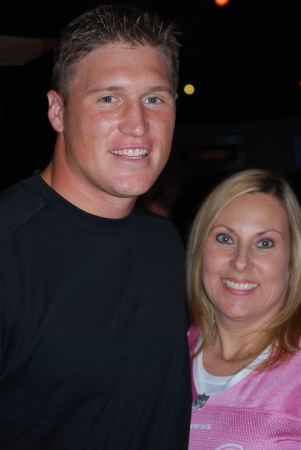 Todd Heap and I at The Port