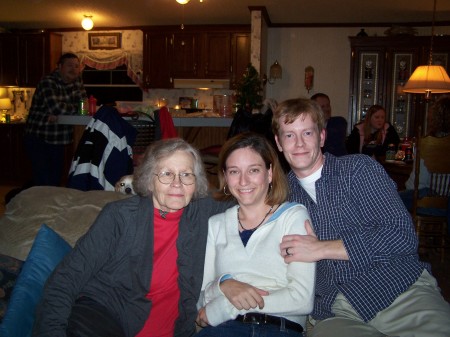 Mom, Amanda, and Steven