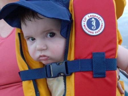 Dylan on the Boat