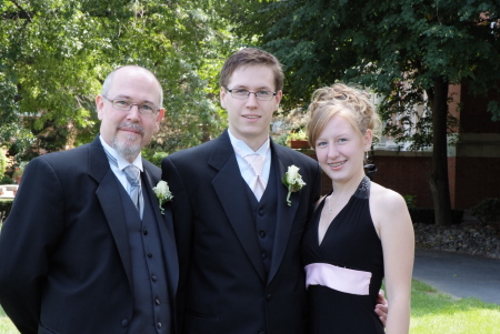 Dad, Matt and Meg