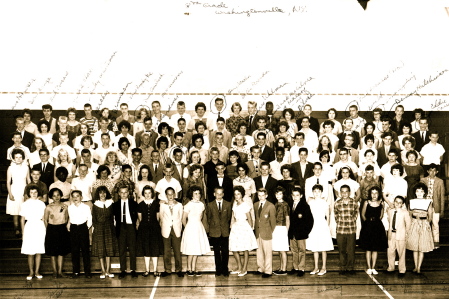 Washingtonville 8th grade class-1961