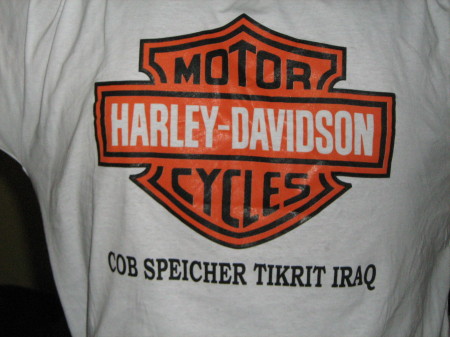 Harley in Iraq