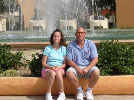 Greg and I in downtown San Jose Del Cabo