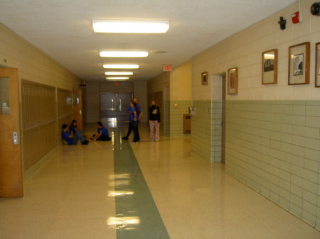 Upstairs main hall way