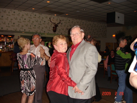 Jim and I at his Birthday Party at Elks Club