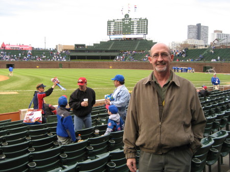 Peter at Wrigley Field