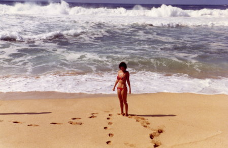 In Hawaii (winter 1983)