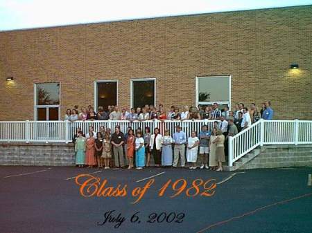 Our 20th reunion class pic