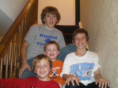 My 4 Grandsons