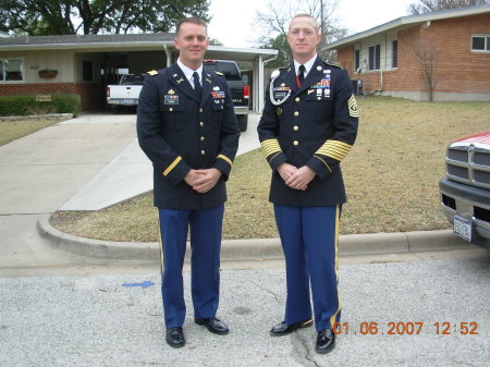 First Sergeant and Commander Photo