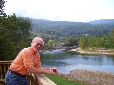 My Husband at Cabins, West Virginia