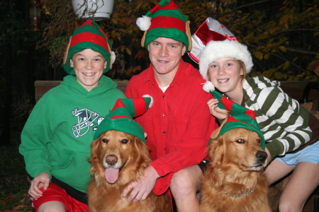 The Esposito Kids, Christmas 2008