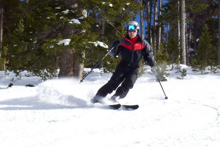 Jim at Keystone ski resort on 12-29-08