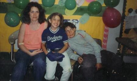Me, my mom and my brother
