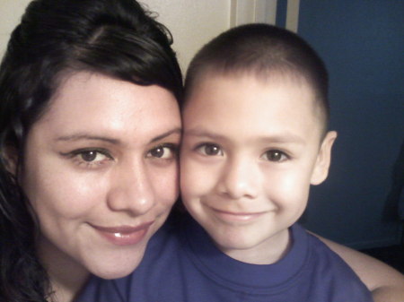 My son  and I