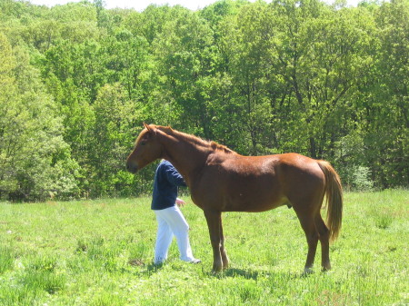 Sherri with Frank