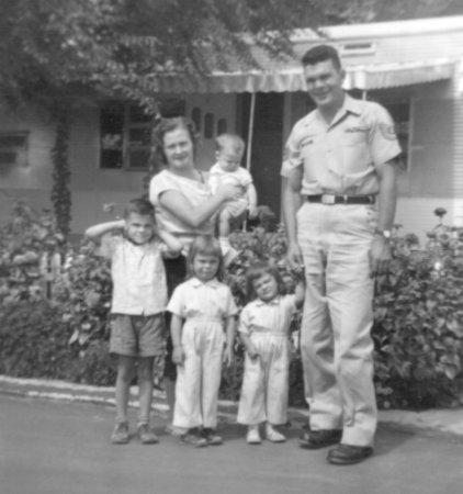 Military Family Lawry AFB 1961