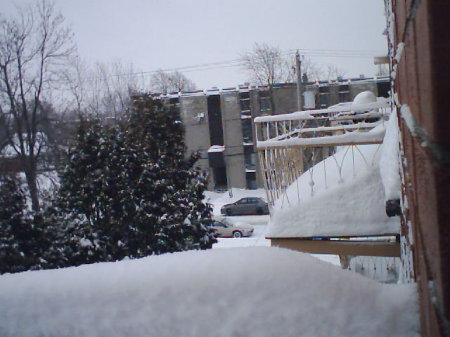 first big snowfall in montreal