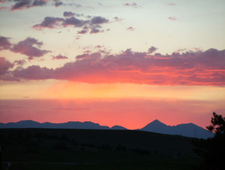 Southern Montana Sunset