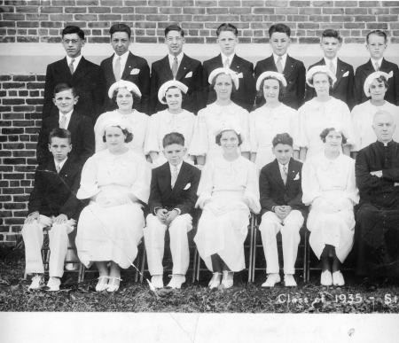 St Josephs class of 1935