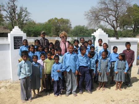 Janet in India on mission for CARE