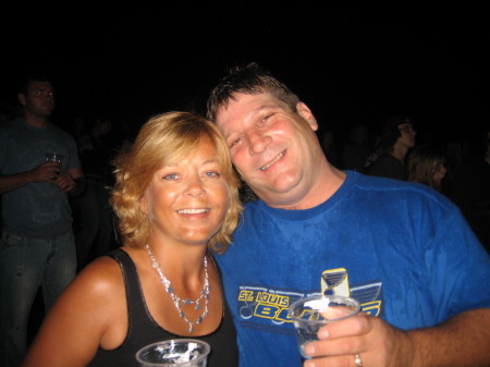 Mike & I at the REO concert in STL 08