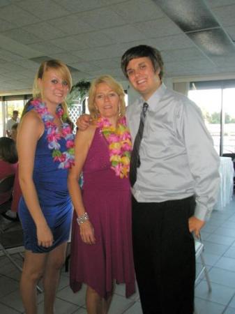 My children and I at a family wedding Sept '08