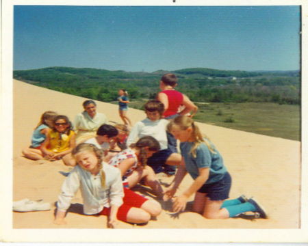 3rd grade class trip to the sand dunes