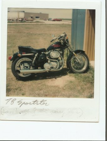 1978 Harley Sporster My undercover Ride