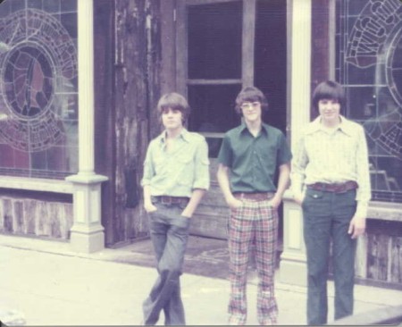 The Triumvirate:  Luke, Don, and Corey 1975