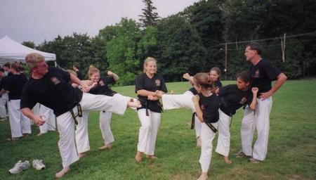 Katie Maus at Karate Camp