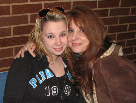 My youngest daughter Gabby and me.