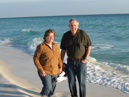 Pat and I Ft Walton Beach 2008