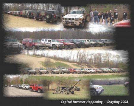 Hummer trip to camp Grayling