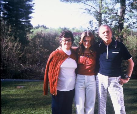 High School graduation party 1974