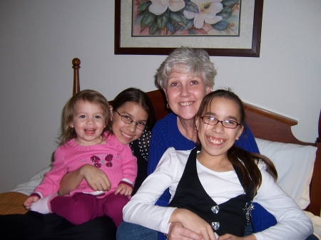 Nana & Grandaughters Feb 09, 2009
