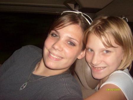 Megan and Leighann (Neices)