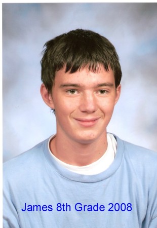 James' 8th grade picture