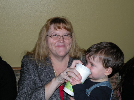 Jan 09 with grandson