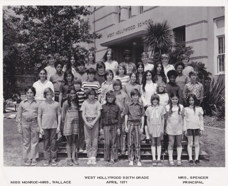 Class of 1971 West Hollywood Elementary School