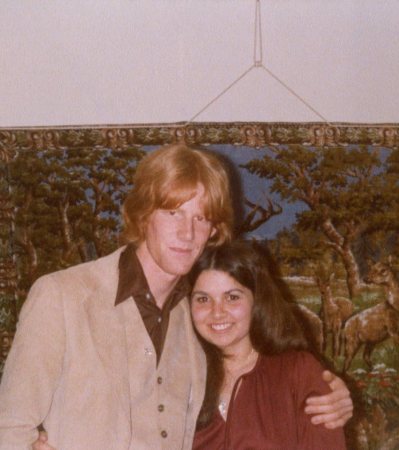 Chris and Laurie--April 1978