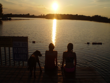 Sunset at band camp