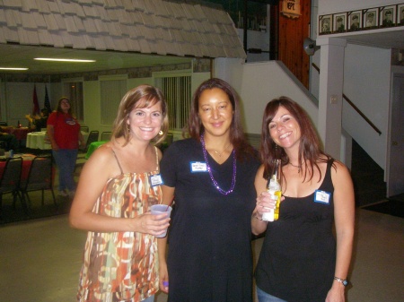 Me, Sarah, & Mindy at our 20 yr. class reunion