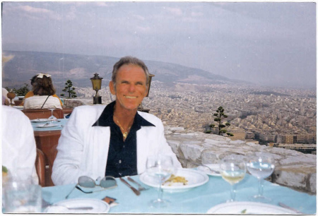 In 1990 a lunch on Mt. Lycabettus